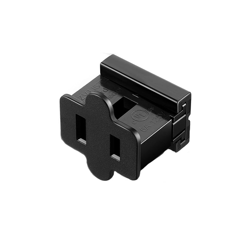 Christmas Female and Male Slip Plug Electrical Vampire Plug Lighting Outlet Green Zip Plug Gilbert Plug Male Female Slide Plug Inline Plug Adapter for Xmas Holiday Party (SPT-1, 25 Pieces)