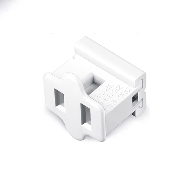 Christmas Female and Male Slip Plug Electrical Vampire Plug Lighting Outlet Green Zip Plug Gilbert Plug Male Female Slide Plug Inline Plug Adapter for Xmas Holiday Party (SPT-1, 25 Pieces)