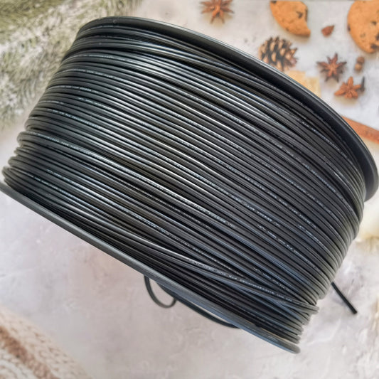 Comdourt 18/2 Gauge SPT-1 Black/White/Green Electrical Wire,UL Listed,Direct Burial Extension Cord,Landscape Lighting Wire (1000FT)