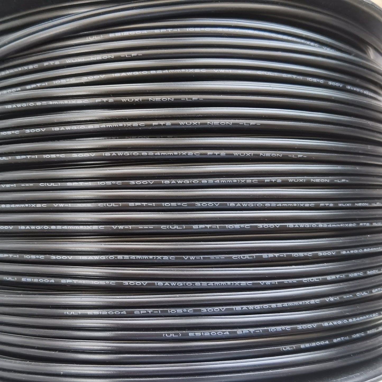 Low Voltage Landscape Wire,Black/White/Green,,UL List 18/2 SPT-1 Electrical Wire,for Light and Lamp Extension Cable(-1/250FT)