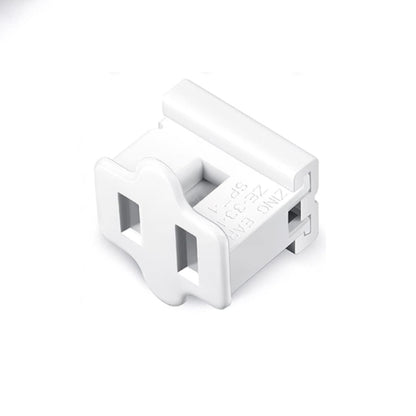 Christmas Female and Male Slip Plug Electrical Vampire Plug Lighting Outlet Green Zip Plug Gilbert Plug Male Female Slide Plug Inline Plug Adapter for Xmas Holiday Party (SPT-1, 25 Pieces)