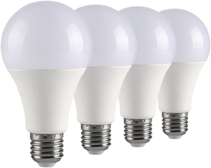 UL Listed 4-Pack 3 Way Light Bulbs Soft White 3000K 50 100 150 Watt Equivalent, Perfect for Reading, Standard A19 Indoor Led Bulb, 5/10/15 Watt Energy Efficient Bulb