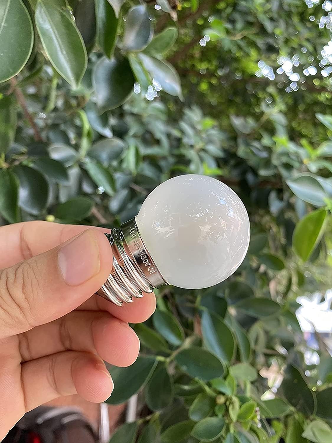G40 1.5w Low Wattage Led Bulb Equivalent 15 Watt Standard E26 Base G14 Small Low Power Light Bulb, Frosted, Warm White 2700k, CRI 90+, 150lm, Pack of 2
